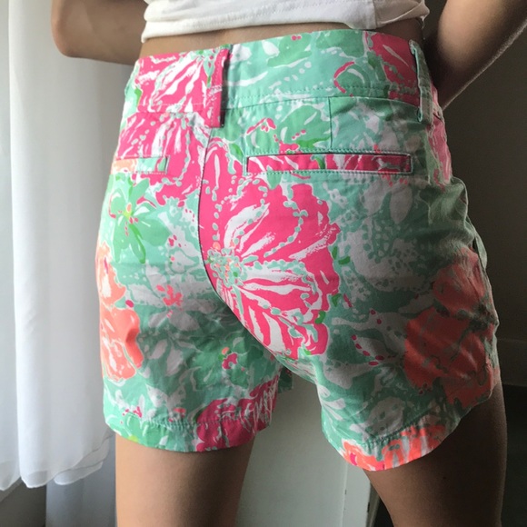 Lilly Pulitzer Callahan Short cotton beach walk - Picture 2 of 8